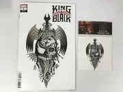 ** VENOM TATTOO ** & KING IN BLACK comic # 1 ~ RARE Variant SYMBIOTE ~ UNOPENED!