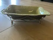SKYROS ISABELLA JADE GREEN Medium RECTANGULAR BAKER Serving Dish 1317JD