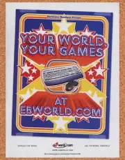 EB Games PC Original 2001 Ad - EB World Computer Video Games Promo