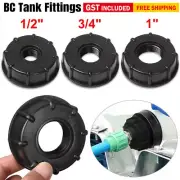 NEW S60X6 Coarse Threaded Cap to 1/2" Adaptor Connector for IBC Tank fittings