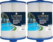 PWW50P3 Spa Filter，Replacement for Unicel 6CH-940 Filbur FC-0359,25252,03FIL1400，1 1/2" SAE Coarse Thread，SAE Thread Hot Tub Filter 2 Pack