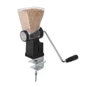 Hand Crank Grain Mill Wheat Flour Grinder, Stainless Steel Metal Burrs (The G...
