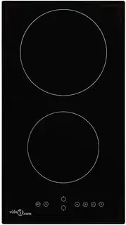 Generic Ceramic Hob with 2 Burners Touch Control 3000 W