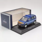 Norev 1/43 Peugeot Rifter Gendarmerie Blue Diecast Models Car Christmas Gift