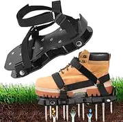 Lawn Aerator Shoes,Yard Aeration Tool | Grass Lawn Aerator Shoes, Aerator Shoes with Spring Base, Installation Lawn Aerator Tool for Lawn