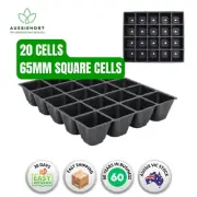 Kwik Pot Insert - 20 Cell - Pack of 5 Starter Tray for Seedlings & Propagation