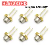 Lot of Ushio 637nm 1200mW 1.2w Organe-Red Laser Diode HL63283HD φ9mm