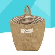 Fabric Flower Pot Hanging Storage Bag Stackable Pantry Basket Toy Baskets