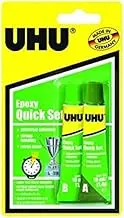 UHU GLUE UHU EPOXY QUICK SET 2 X 10ML TUBES