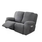 Recliner Loveseat Cover Stretch Couch Covers Sofa slipcover for 2 Seat Reclin...