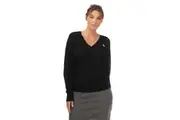 Ted Baker Womens/Ladies Abiygal Merino Wool V Neck Jumper (Black) (12 UK)
