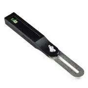 Double Sided Stainless Steel Sliding Bevel Square Ruler Protractor Angle Tool