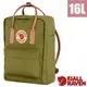 【瑞典 Fjallraven】小狐狸 Kånken 多功能輕量防潑水日用背包/23510-631-241 叢葉綠/桃沙