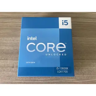 新竹市面交價8700元。售 全新未拆封 英代爾 Intel Core i5-13600K中央處理器CPU台灣代理商貨。