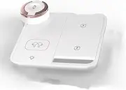 White,3 in 1 Wireless Charging Station, 15W Wireless Charger for Apple/Samsung Multiple Devices, Fast Charging Stand for iPhone 16/15/14/13/12, Apple Watch&Airpods&Samsung Galaxy