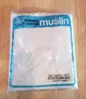 Vintage NOS Montgomery Wards Double White Fitted Sheet 100% Cotton Muslin NEW