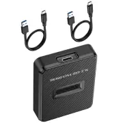 M.2 NVMe & SATA to USB C Docking Station M Key B+M Key Reader Writer Adapter