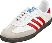 [adidas Originals] Originals Men's Samba Soccer Shoe, White, 43.5 EU