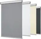 Cordless Blackout Roller Shades Blinds for Windows,Free-Stop Shades with Valance