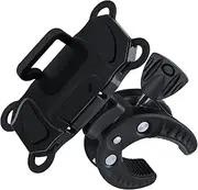Mic Stand Phone Holder，Universal Cell Mount Holder with Clamp for Music Drum Stand,Bike, Golf Cart and Car Headrest,Compatible with iPhone for Galaxy smart phone 4.1 inch to 6.2 inch