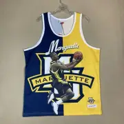 Mitchell &Ness Basketball Jersey Mens XL Yellow Blue Maquette Dwayne Wade NWT