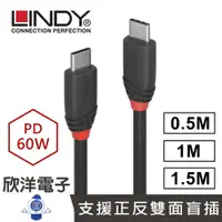 在飛比找樂天市場購物網優惠-※ 欣洋電子 ※ LINDY林帝 BLACK系列 USB 3