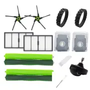 Main Brush Side Brush Filter Wheel Dust Bag for irobot roomba S9 S9+ Sweeper