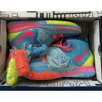 在飛比找Yahoo!奇摩拍賣優惠-全新購入 Nike Kyrie 6 “pool” GS CZ