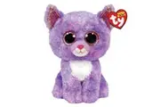 Ty Beanie Boos Reg Cassidy Cat Lavender