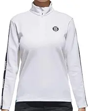 [adidas] CCT26 Women's Lined L/S Zip Mock Shirt