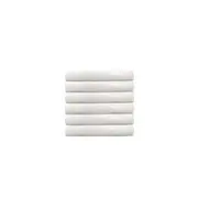 Bambury Ultra soft Elvire Face Washer Ivory 33x33cm Cotton Woven Home Decor