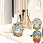 Night Lights Table Lamps Soft Light Bohemian Glass Table Lamps 3 Color gyGJw