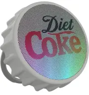 Diet Coke Bottle Cap Bluetooth Speaker With Color LED Lights Radio Micro SD USB