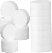 UTHCLO 24 Pcs Round Foam Discs High Density Foam Circles for Crafts Cake Decorating Modeling Projects Strong Easy to Use for DIY Creative Supplies