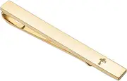 [Asienice] Mens Christian Cross Tie Clip Crucifix Gold Tie Pin For Men Suitable for Regular Ties, Large, Non-Precious Metal, No Gemstone