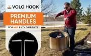 Smokeless Firepit Handles, bonfire, camping,
