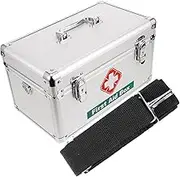 Ipetboom Box Large Aid Box Organizer Handheld Medicine Storage Case Empty Design for Home Outdoor Family Sports Teams and Office Use