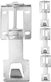 jojofuny Cooker Hood Fixing Brackets 2 Packs of Adjustable Range Hood Brackets Universal Mounting Plate for Easy Installation