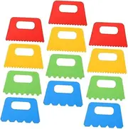 12pcs Children's Art Supplies Sand Painting Brush Scraper Plastic Drawing Tools for Boys and Girls Arts Crafts Kit