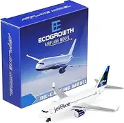Model Planes Jet Blue Airplane Model Airplane Plane Aircraft Model for Collection & Gifts