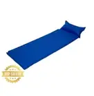 Single Self Inflating Blue Mattress. Camping. FREE DELIVERY. AUSTRALIA.