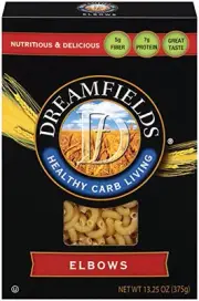 Dreamfields Pasta Healthy Carb Living, Elbow Macaroni, 13.25 Ounce