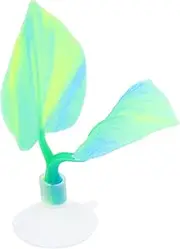 Betta Fish Leaf Pad Hammock Soft Dual Breeding Resting Bed for Betta Natural Habitat Decor Safe Shelter Hideaway for Aquariums