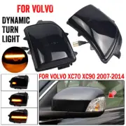 For VOLVO XC70 XC90 Amber LED Side Mirror Dynamic Turn Signal Light Indicator 2x (for: Volvo)