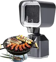 Desktop Range Hood, Portable Range Hood 3600rpm, 2 Speed Adjustment Small Kitchen Exhaust Fan, for Home Kitchen Fondue Hot Pot BBQ