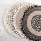 Woven Jute Mats for Dining Table Natural and Timeless Table Protection