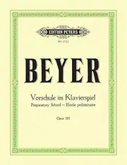 Edition Peters Preparatory School Op. 101 Music Book, Multicolor