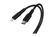 EFM USB Type-C to Lightning 2M Black Charge & Sync Cable