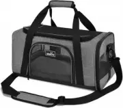 Pet Daily Kit Pet Carrier Bag for Small Medium Cats and Dogs, Foldable Pet Bag