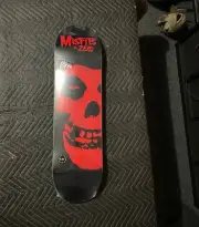 Zero Misfits Collage Skateboard Deck Red